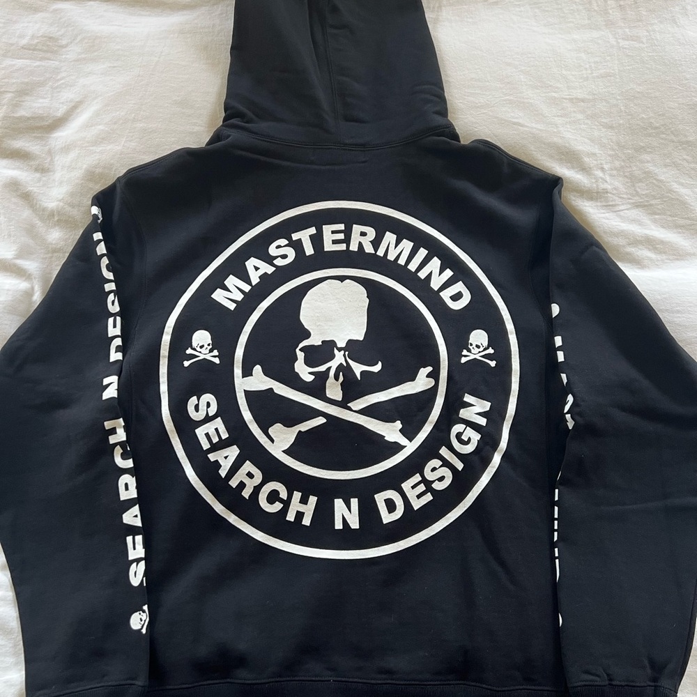 Mastermind Japan Black and White Hoodie